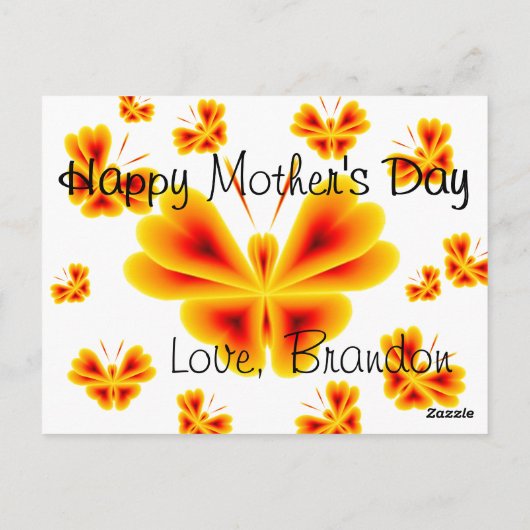 14.05.06.08 BRIEFKAARTEN VLINDERS (Achterkant)