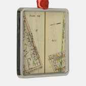 14-15 White Plains Metalen Ornament (Rechts)