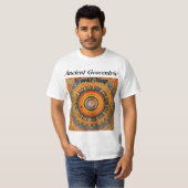 $ 14,95 Oude Geocentrische Wereldkaart T-shirt (Voorkant volledig)