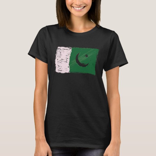 14 August Independence Day Pakistan Flag Azadi Day T-shirt (Voorkant)