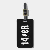 14 BAGAGELABEL (Voorkant verticaal)