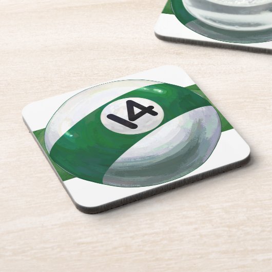 14 Ball Bier Onderzetter (Linkerzijde)