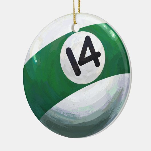 14 Ball Keramisch Ornament (Links)