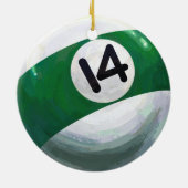 14 Ball Keramisch Ornament (Achterkant)