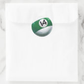 14 Ball Ronde Sticker (Tas)