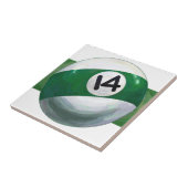 14 Ball Tegeltje (Zijkant)