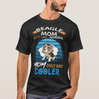 14 Beagle Mom Cooler T-shirt