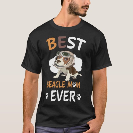 14 Beste Beagle-moeder ooit T-shirt (Voorkant)