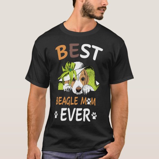 14 Beste Beagle-moeder ooit T-shirt (Voorkant)