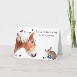 #14 Birthday: Een einde op de reis van het leven Kaart