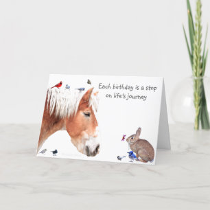 #14 Birthday: Een einde op de reis van het leven Kaart