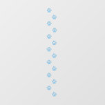14 Blauwe Kat Waaier drukt Diersporen Vloersticker<br><div class="desc">Deze 14 kattenpootafdrukken kunnen worden getild om sporen te maken door je huis of je dierlijk themabedrijf. Elke afdrukpagina is ongeveer 1, 75 inch.</div>