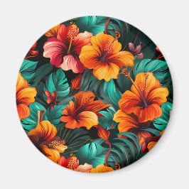 #14 Bloemen patroon Magneet