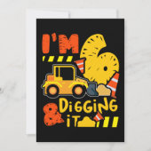 14.Bouwwagens voor een constructietrucks fa Save The Date (Voorkant)