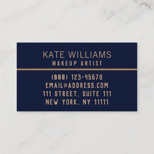 14 Elegant bloempatroon, elegant, roze bloemen Visitekaartje (Achterkant)