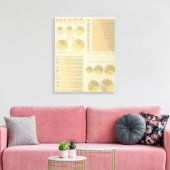 14 Elementen, bestanddelen, nationaliteiten 179018 Canvas Afdruk (Insitu (Woonkamer))