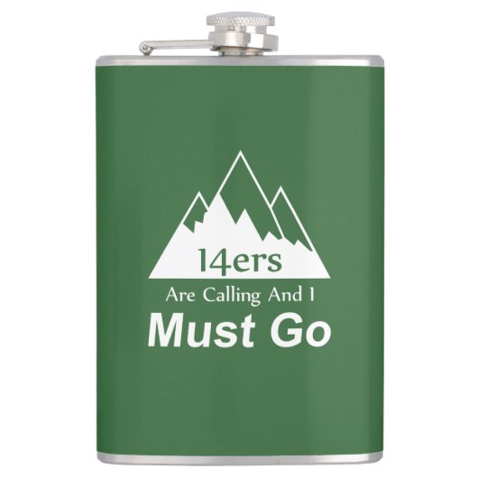 14 ers bellen en ik moet gaan heupfles (Voorkant)