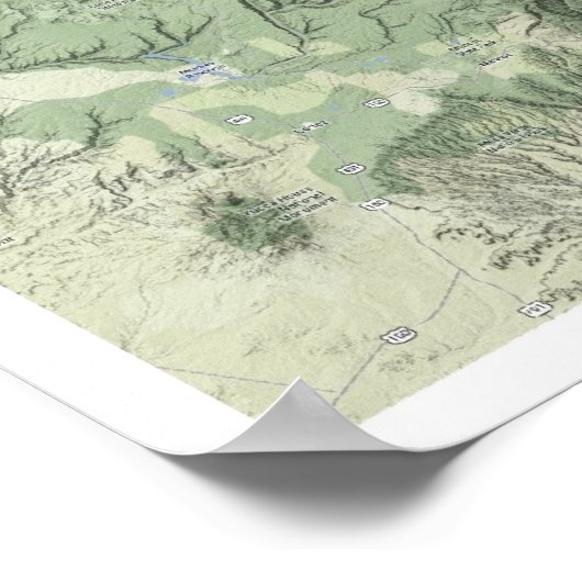 14 ers Colorado - Elevation Legend Poster (Hoek)