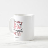 14 februari nog een dag tegen valentijnsdag koffiemok (Voorkant links)