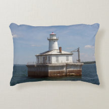 14 Foot Shoal Light accent kussen