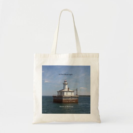 14 Foot Shoal Light-canvas tas (Voorkant)