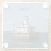 14 Foot Shoal Light glass onderzetter (Achterkant)