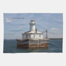 14 Foot Shoal Light-keukenhanddoek