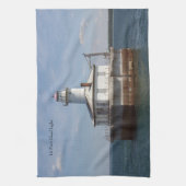 14 Foot Shoal Light-keukenhanddoek Theedoek (Verticaal)