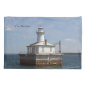 14 Foot Shoal Light-kussen hoesje Kussensloop (Achterkant)