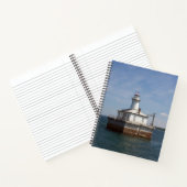 14 Foot Shoal Light notitieboek (Binnen)