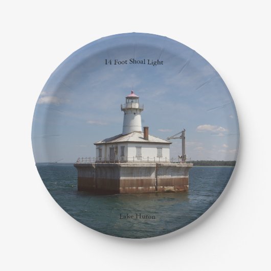 14 Foot Shoal Light paper bord (Voorkant)