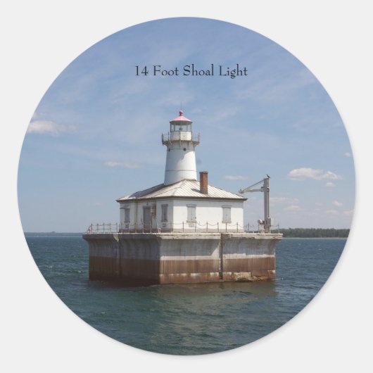 14 Foot Shoal Light sticker (Voorkant)