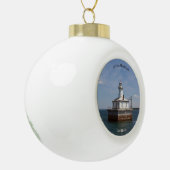 14 Foot Shoal Light-versiering Keramische Bal Ornament (Links)
