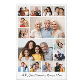 14 Foto collage voegt een groet foto-uitbreiding t Foto Afdruk