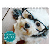 14 Foto Familietemplate - Whimsical Aangepaste Fot Kalender (Hoes)