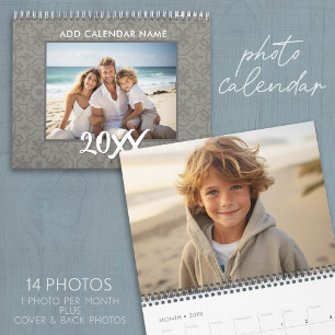 14 foto - foto's beslaan hele pagina op Maat Kalender