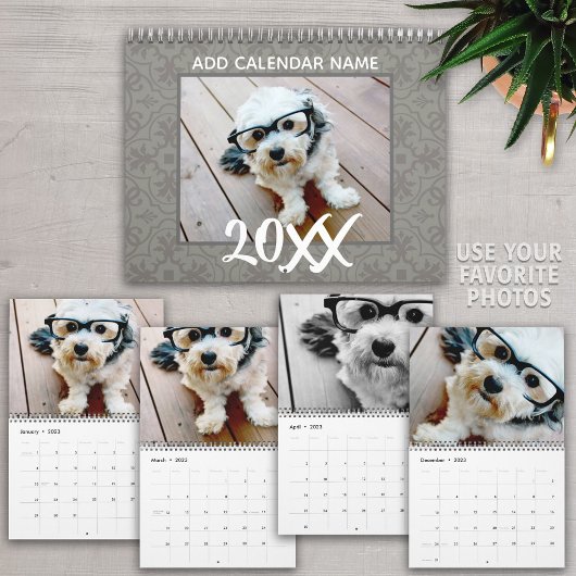 14 Foto - Foto's beslaan hele pagina op Maatwerk Kalender