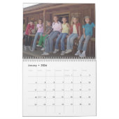 14 Foto met volledige dekking — Minimale ontwerpre Kalender (Jan 2026)