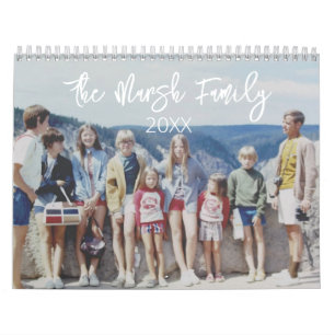 14 Foto met volledige dekking — Minimale ontwerpre Kalender