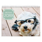 14 Foto volledige dekking - Art Deco Name Mint Kalender (Hoes)