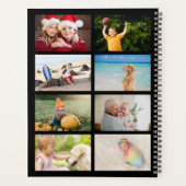 14 Fotocollage Persoonlijk Roze Zwart Planner (Achterkant)