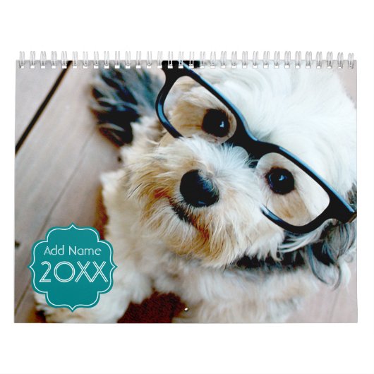 14 Foto's Sjabloon - Whimsical Custom Photo Kalender (Hoes)
