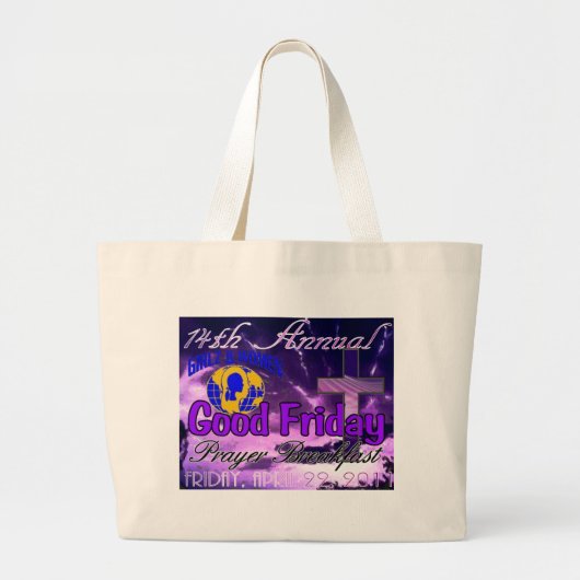 14 G2W GoodVrijdag Grote Tote Bag (Voorkant)