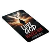 #14 God liefhebben zonde haten Magneet (Rechterzijde)