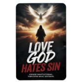 #14 God liefhebben zonde haten Magneet (Verticaal)