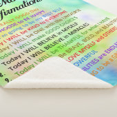 14 Goede ochtendgeluiden - Positief denken Sherpa Deken (3/4)