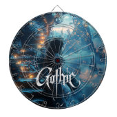 #14 Gotische pret Dartbord (Voorkant)