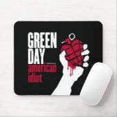 14 GREEN DAY logo Accessories Mouse Pads Muismat (Met muis)