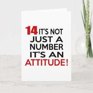14 het is niet alleen een getal het is een attitud kaart