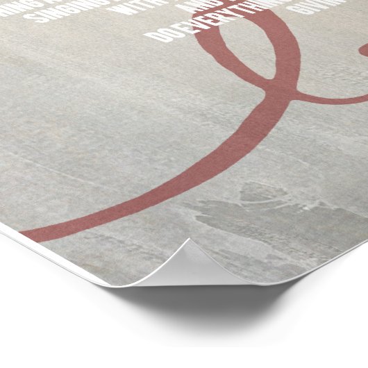 14-inch x 11-inch Colossians 3:12-17 Poster (Hoek)